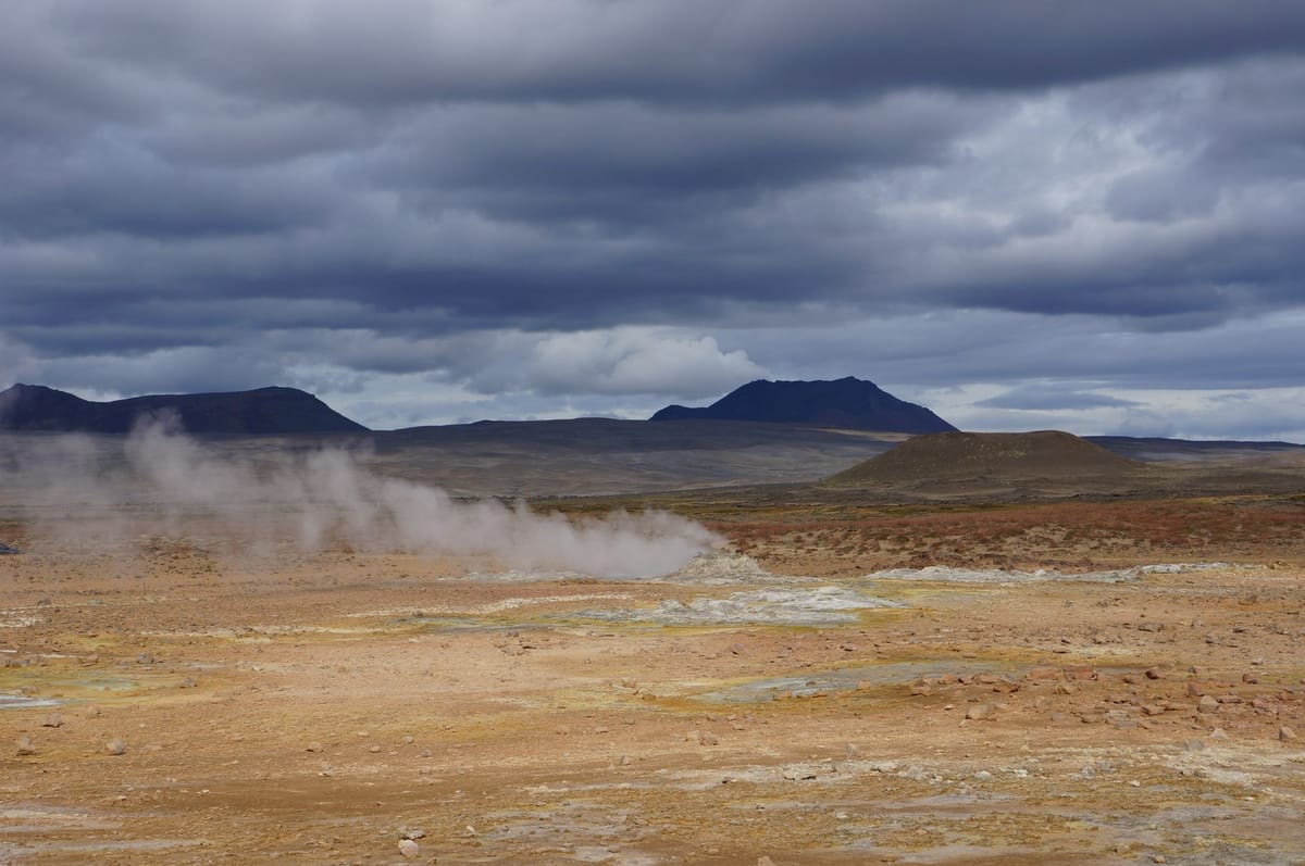 Franski utanríkisráðherrann heimsótti Hellisheiðarvirkjun